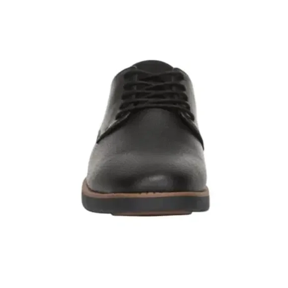 Dr. Scholl's Men's Black Faux Leather Lace Up Sync Oxford Comfort Shoe 10 NEW - Picture 6 of 8